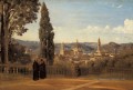 Florence Les jardins de Boboli plein air romantisme Jean Baptiste Camille Corot